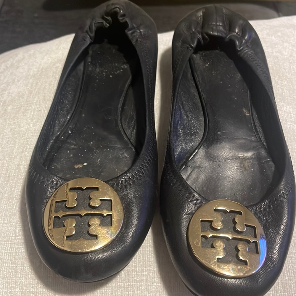 Ballet flat leather